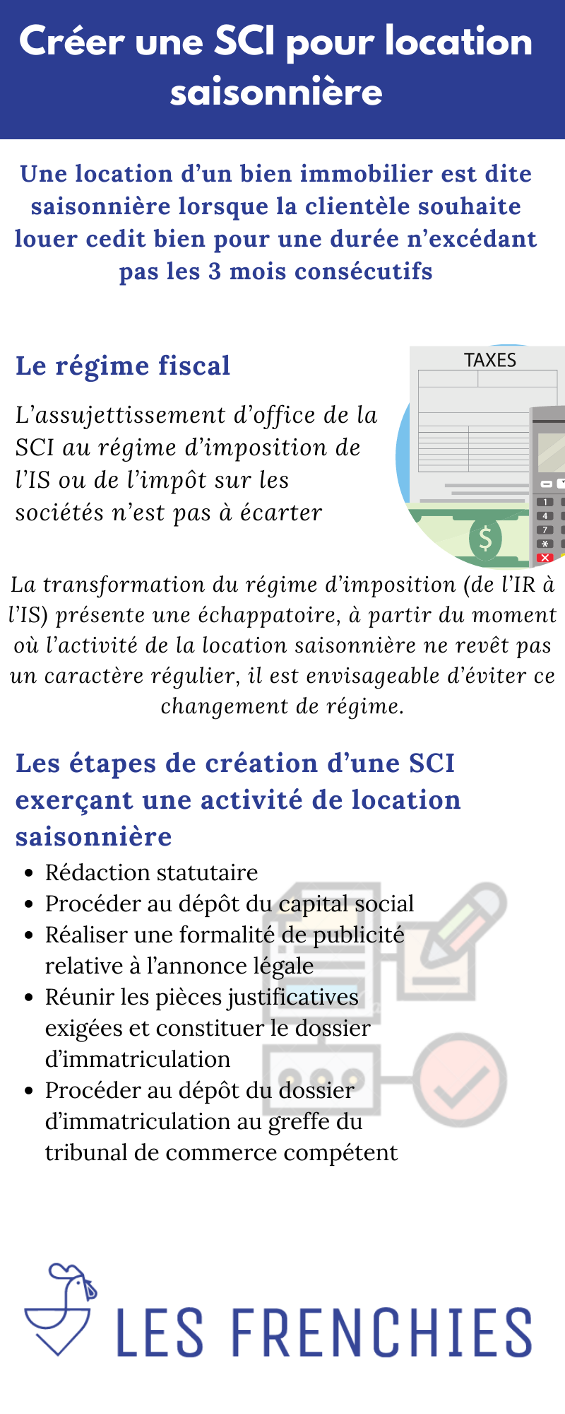 Créer une SCI pour location saisonnière : les règles à savoir