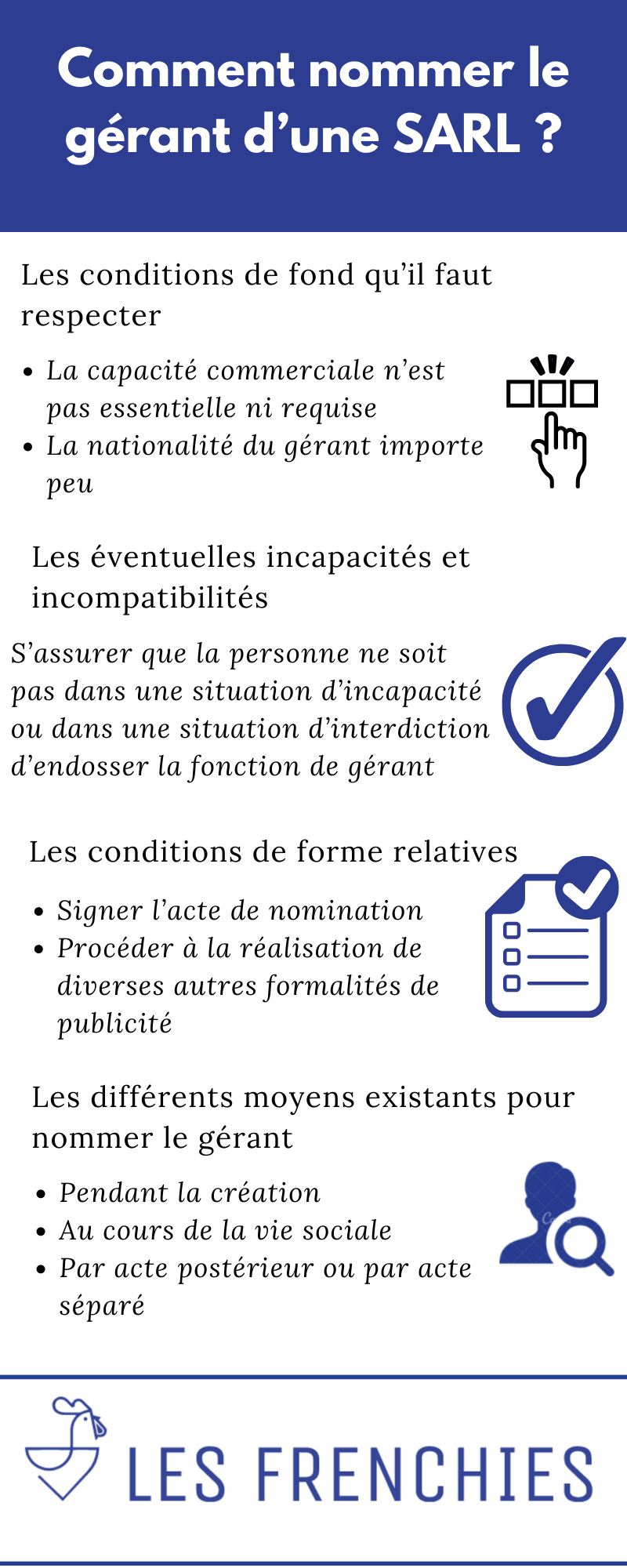 Comment nommer le gérant d’une SARL : nos conseils en 2023