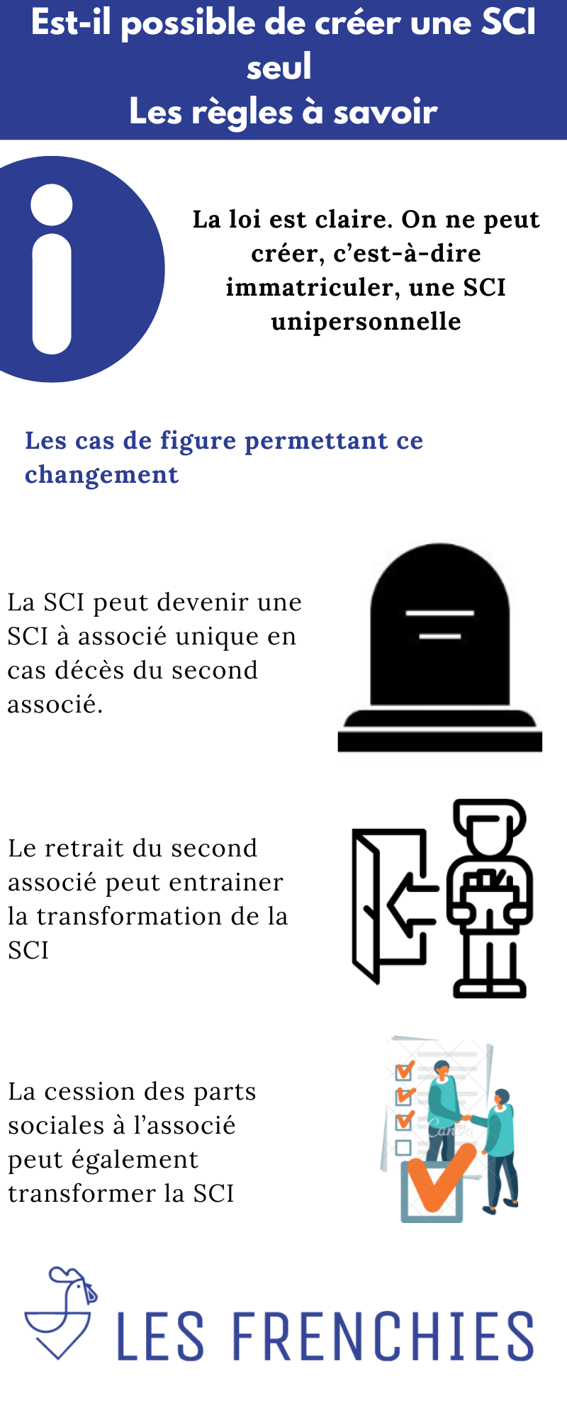 Est-il possible de créer une SCI seul : les règles à savoir