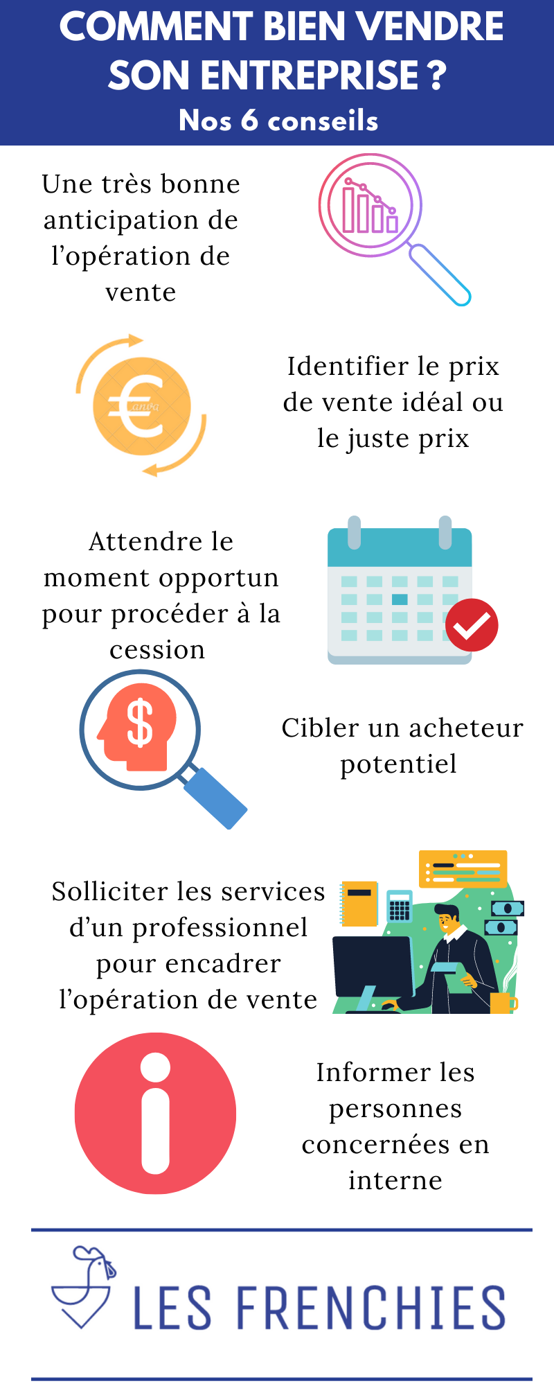 Comment bien vendre son entreprise ? Nos 6 conseils