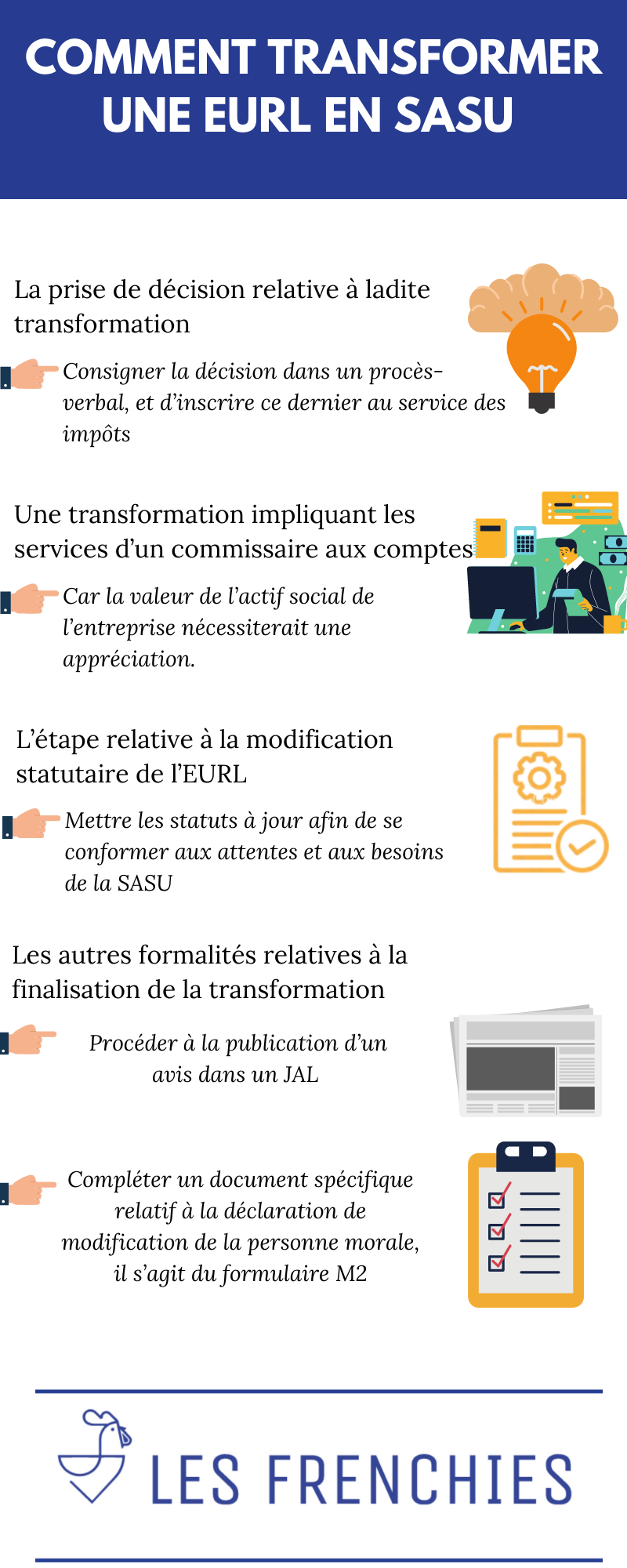 Comment transformer une EURL en SASU : notre guide en 2022