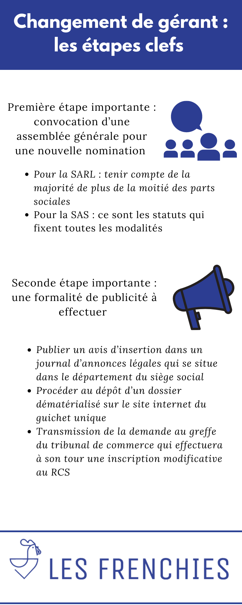 Changement de gérant : les étapes clefs en 2023