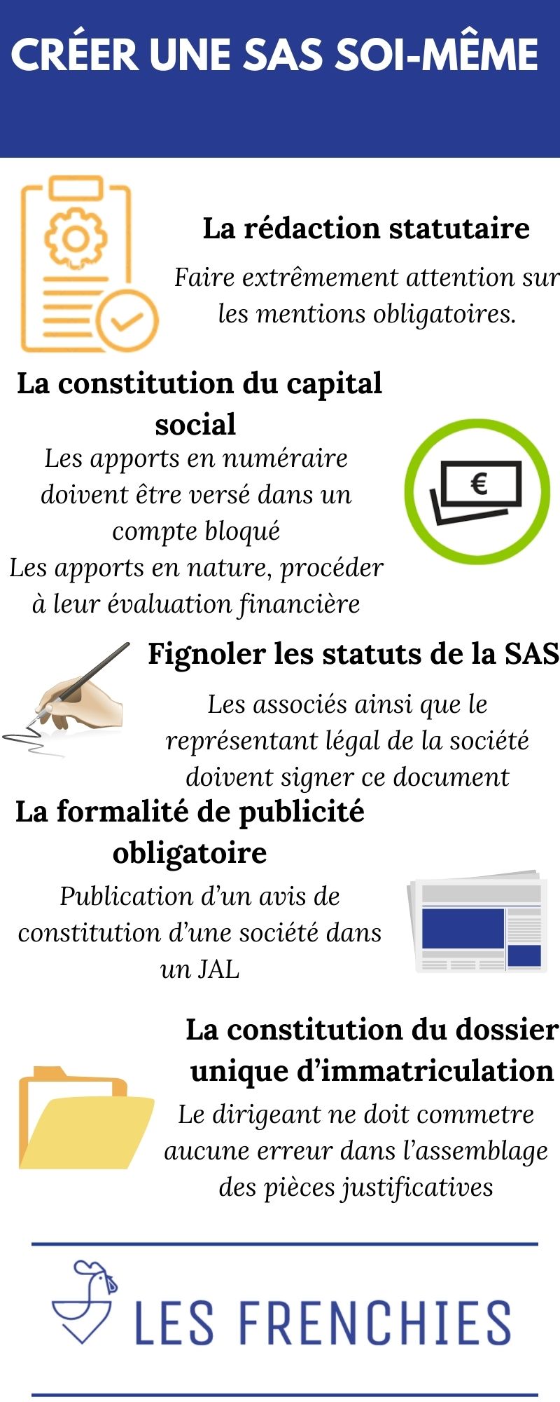 Créer une SAS soi-même : les règles à savoir