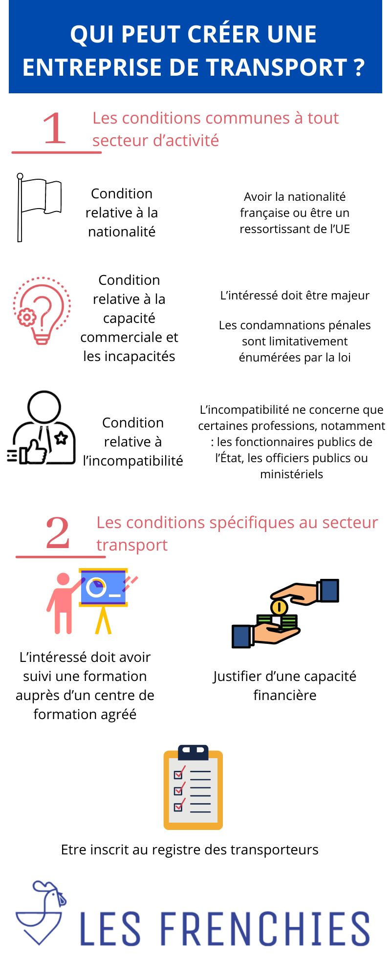 Qui peut créer une entreprise de transport : notre guide en 2022