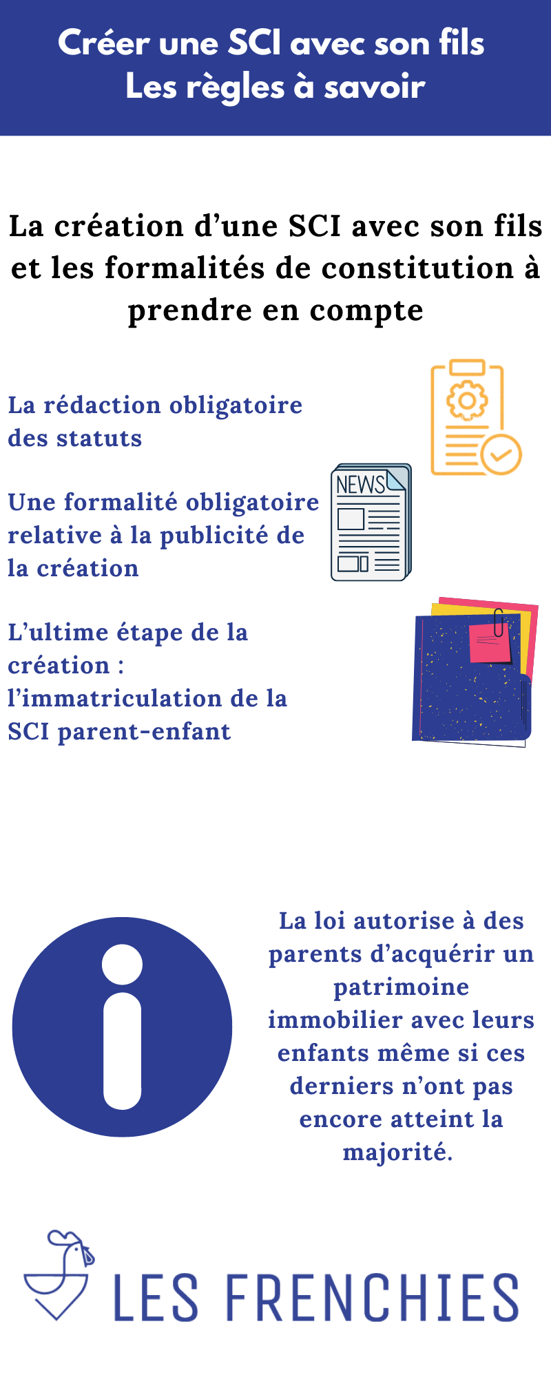 Créer une SCI avec son fils : les règles à savoir