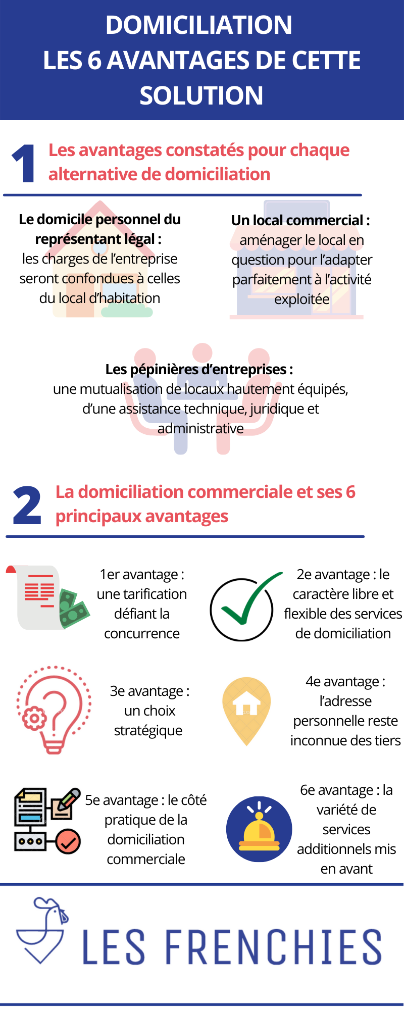 Domiciliation : les 6 avantages de cette solution