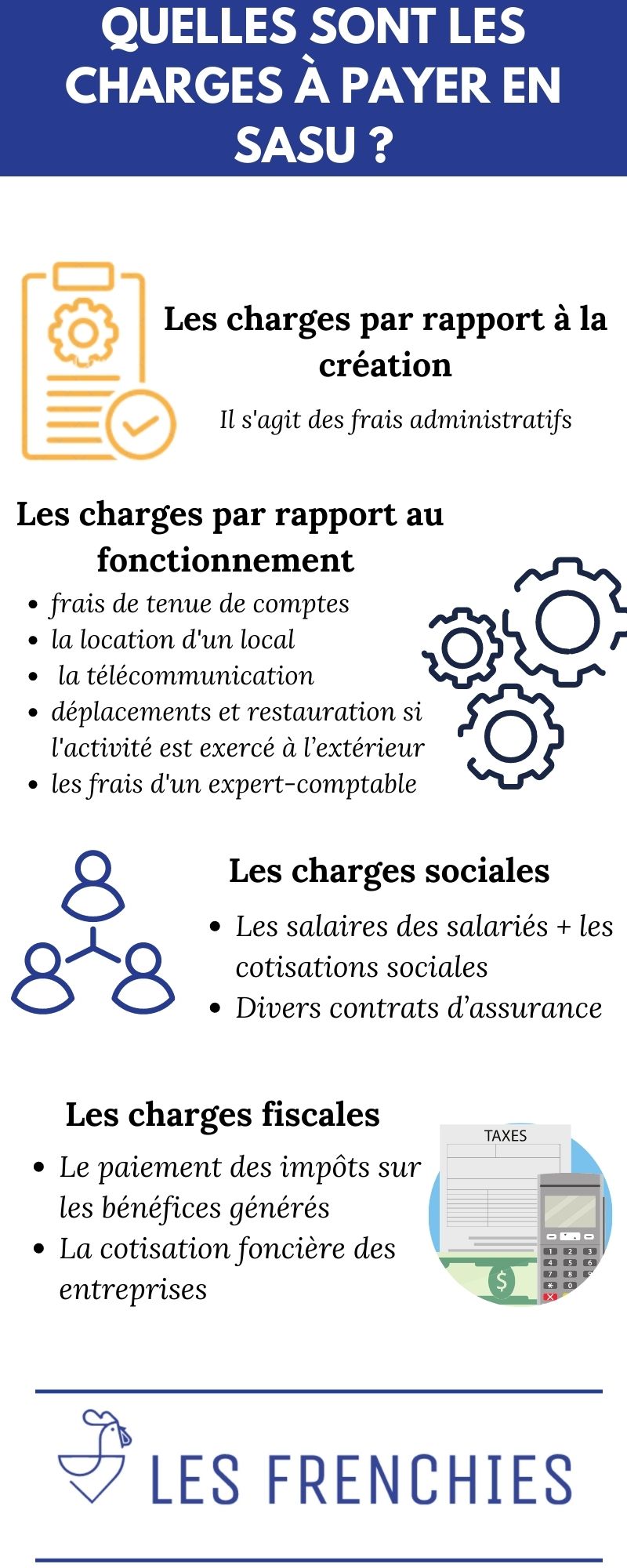 Quelles sont les charges à payer en SASU ?