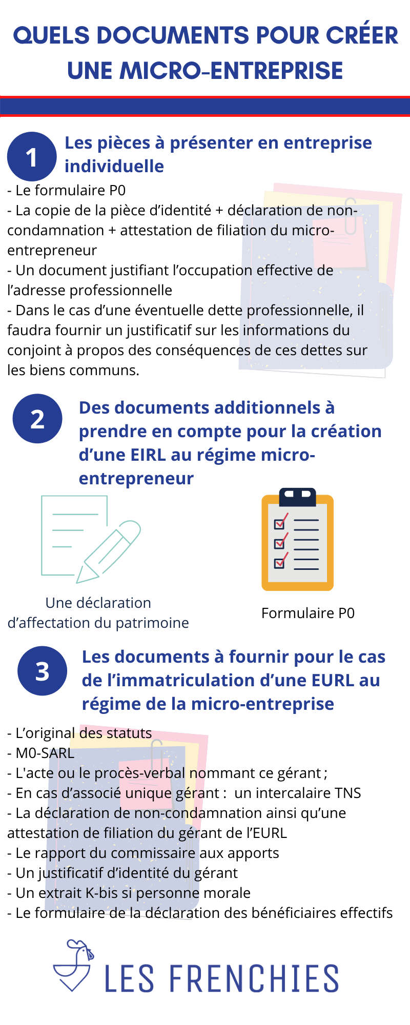 Quels documents pour créer une micro-entreprise : notre guide en 2022